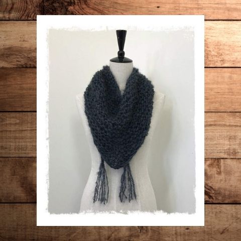 The Kiwi Knit and Stitch Company -  Soft and Lofty Mohair Scarf