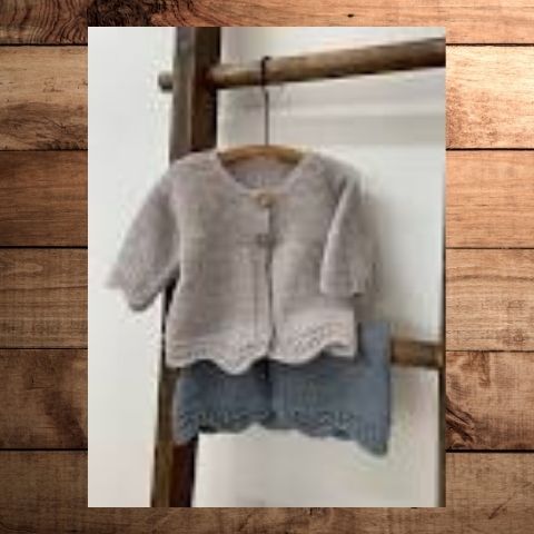 The Kiwi Knit and Stitch Co. - 8 ply Millie Cardigan