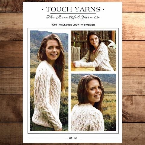 Touch Yarns 003 -  Mackenzie Country Sweater