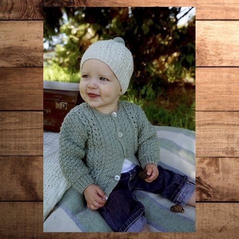 BC71 Addison Cardi and Hat