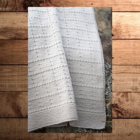 BC07 Square Block Baby Blanket