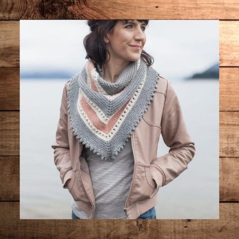 Dawn Skies Shawl