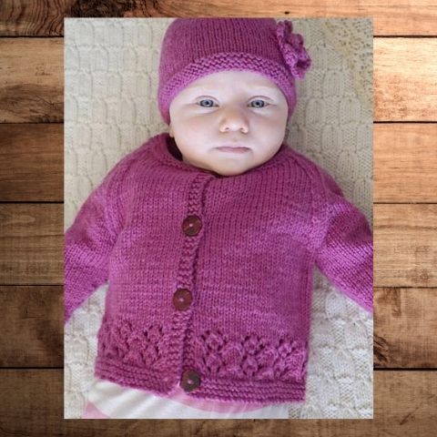 BC66 HARRIET CARDI & HAT