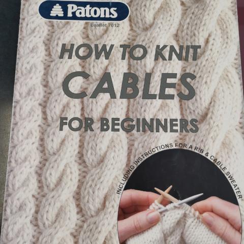 Patons - How to Knit Cables