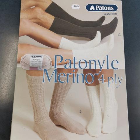 Patons - Patonyle 4 ply Socks Patterns