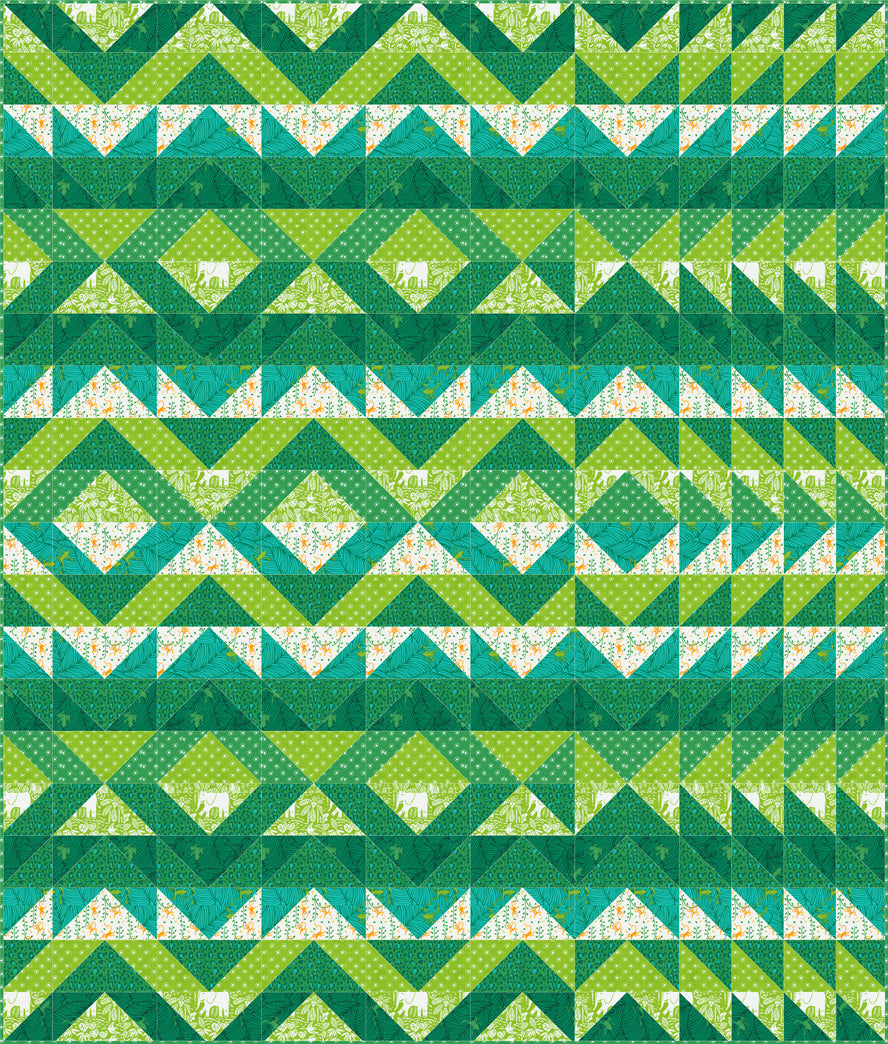 Zig Zag Quilt Pattern by Stacy Iest Hsu