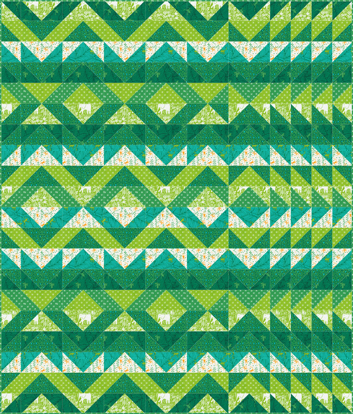 Zig Zag Quilt Pattern by Stacy Iest Hsu