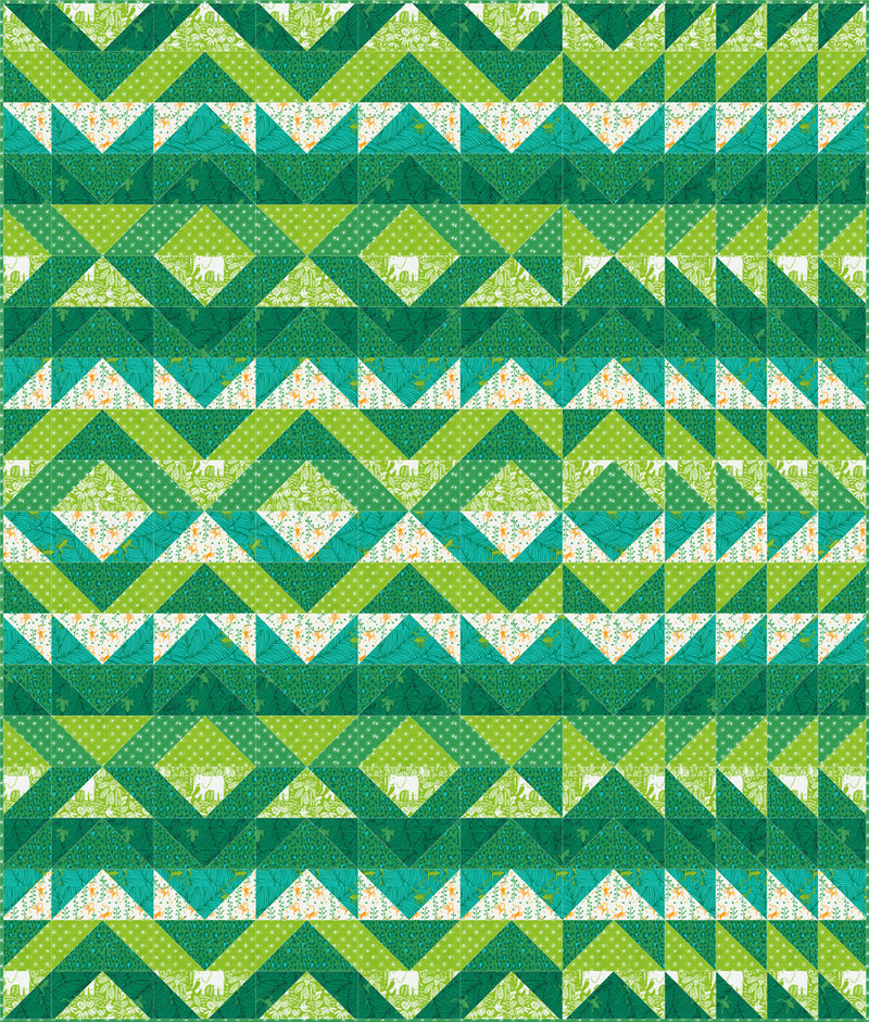 Zig Zag Quilt Pattern by Stacy Iest Hsu