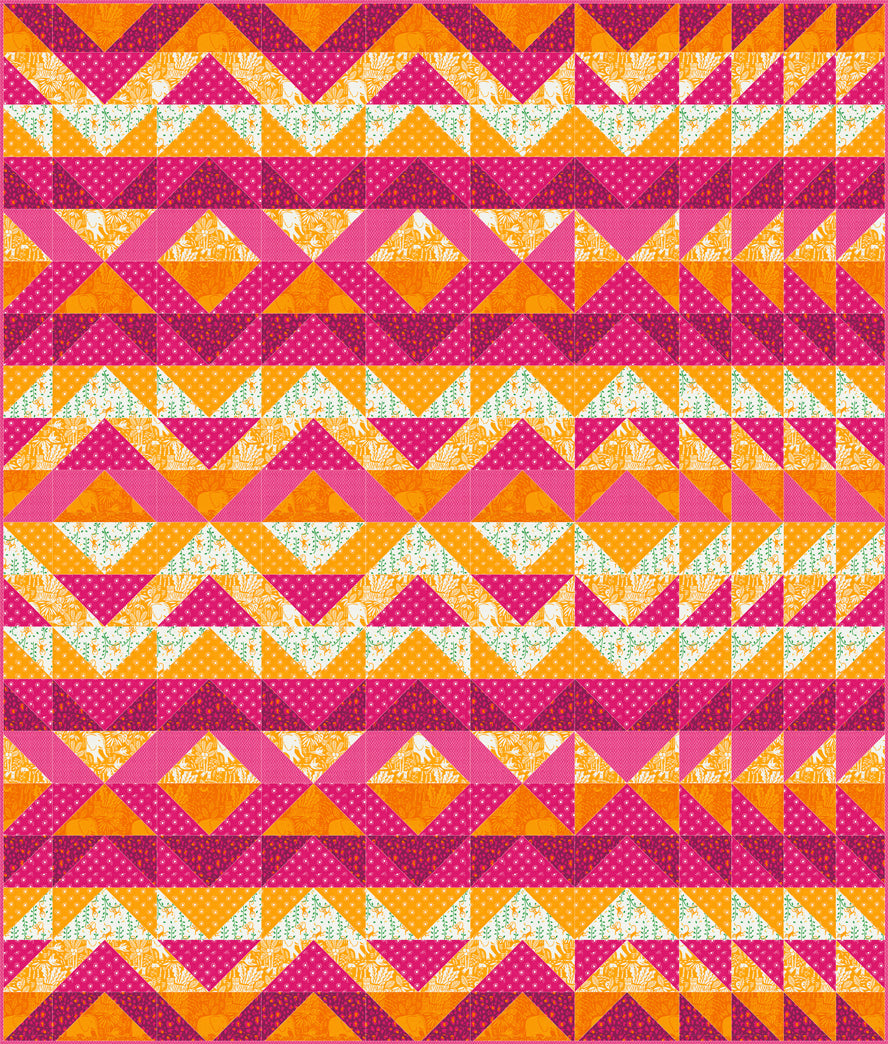 Zig Zag Quilt Pattern by Stacy Iest Hsu