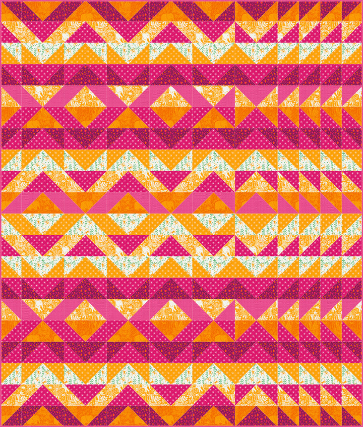 Zig Zag Quilt Pattern by Stacy Iest Hsu