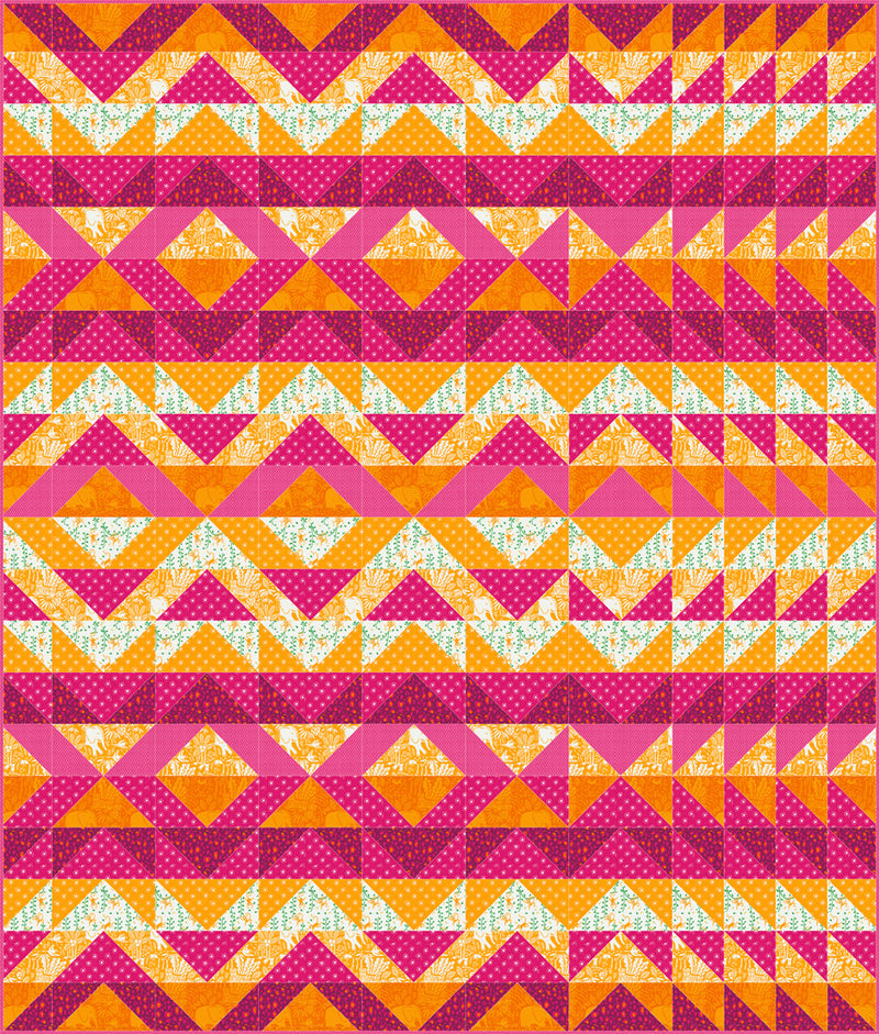 Zig Zag Quilt Pattern by Stacy Iest Hsu
