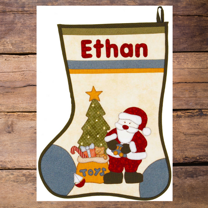 Quilted Christmas Stockings