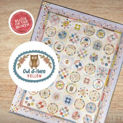 Homespun BOM Kits - Owl and Hare Hollow by Natalie Bird