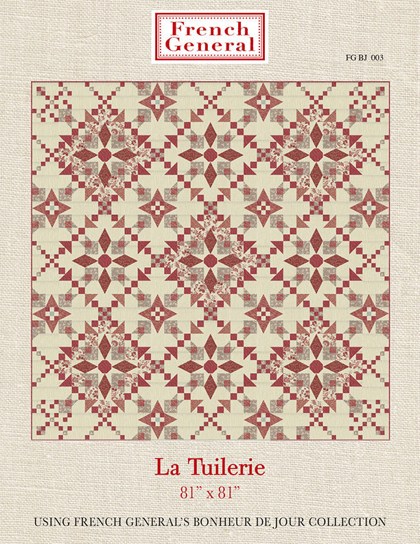 La Tuilerie Quilt Pattern