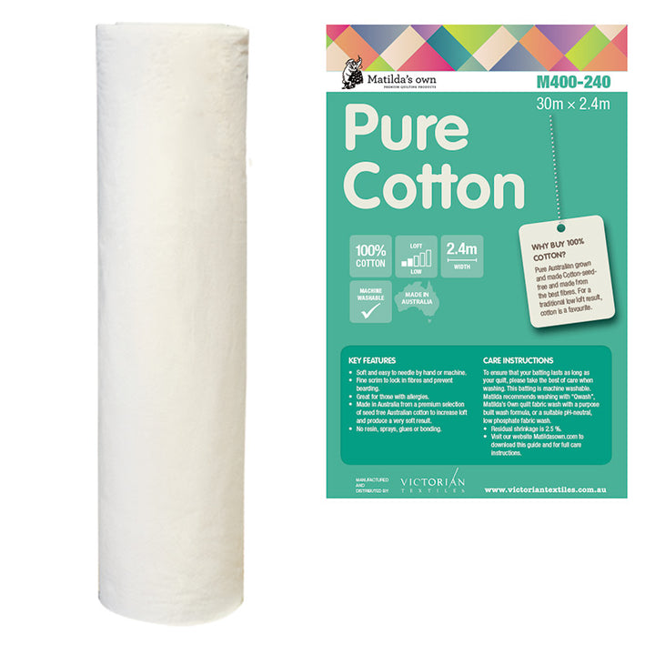 100% Cotton Batting