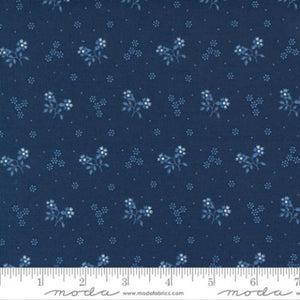 14934-16 Calico INDIGO