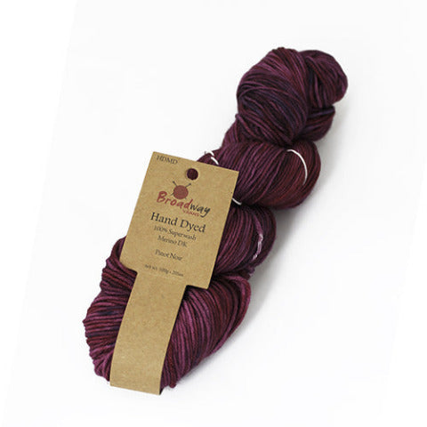 Broadway Yarns Hand Dyed Superwash Merino 8 Ply DK