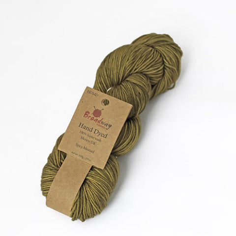 Broadway Yarns Hand Dyed Superwash Merino 8 Ply DK