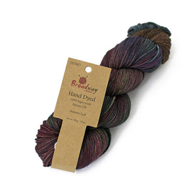 Broadway Yarns Hand Dyed Superwash Merino 8 Ply DK
