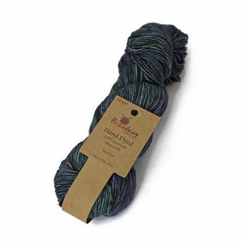 Broadway Yarns Hand Dyed Superwash Merino 8 Ply DK
