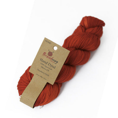 Broadway Yarns Hand Dyed Superwash Merino 8 Ply DK