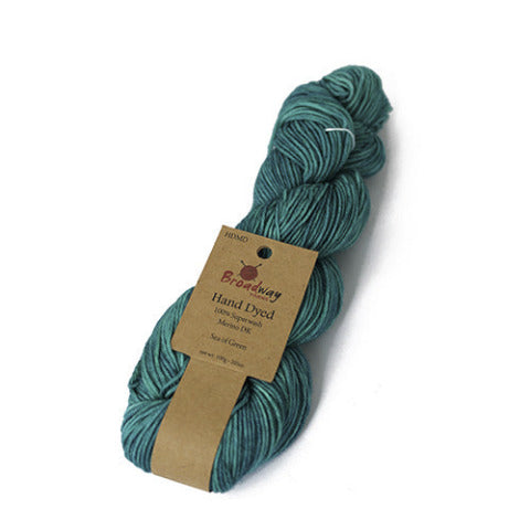 Broadway Yarns Hand Dyed Superwash Merino 8 Ply DK