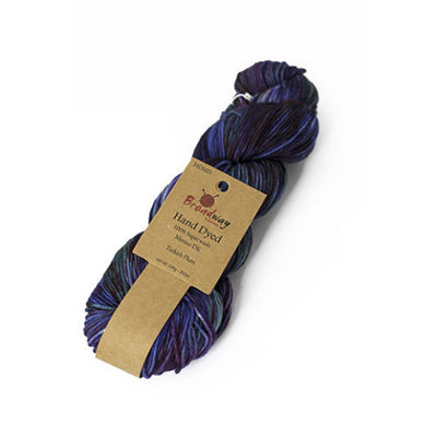 Broadway Yarns Hand Dyed Superwash Merino 8 Ply DK