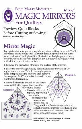 Marti Michell Magic Mirrors 6x6&
