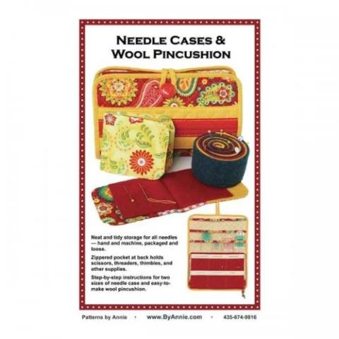 ByAnnie Needle Cases & Wool Pincushion