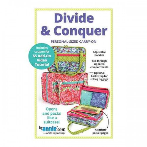 ByAnnie Divide and Conquer - Personal Sized Carry On