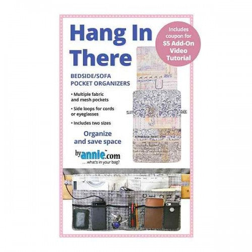 ByAnnie Hang In There- bedside/sofa Pocket Organiser