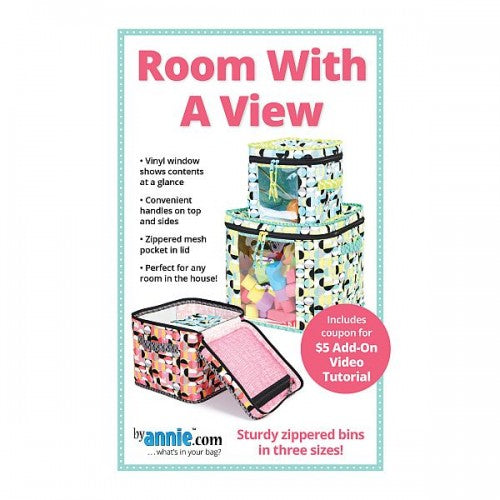 ByAnnie Room With A View - Sturdy Zippered Bins