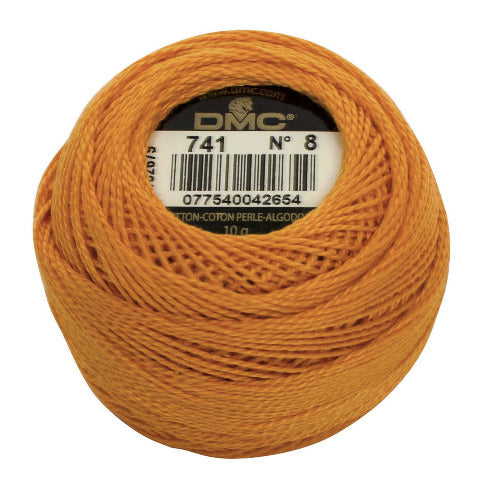 DMC Pearl Cotton No. 8 Embroidery Thread
