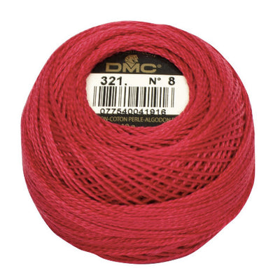 DMC Pearl Cotton No. 8 Embroidery Thread