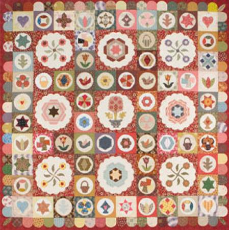 Sue Daley Designs - Antique Sampler Quilt Pattern and EPP Templates