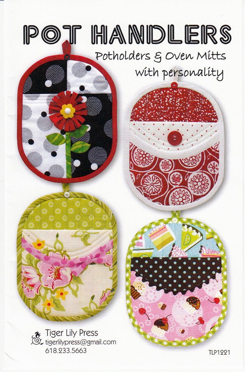 Pot Handlers  and Oven Mitts pattern