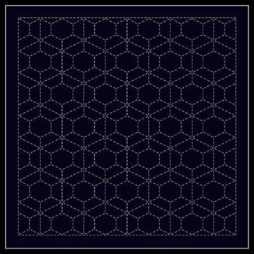 Sashiko Sampler Traditional Design Hana-Bishi