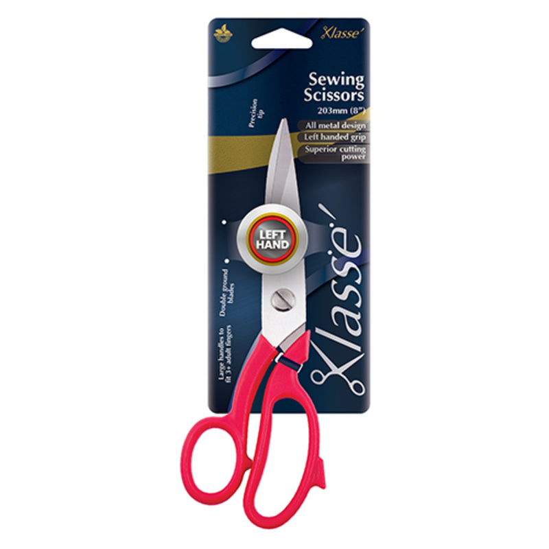 Klasse Pro 8" Left Handed Sewing Scissors 8"