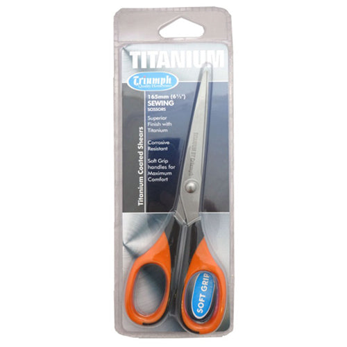 Triumph Titanium Sewing Scissors 6.5"