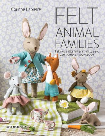 Felt Animal Families by Corinne Lapierre