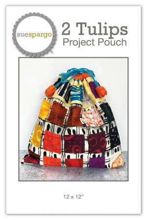 Sue Spargo - 2 Tulips Project Pouch Pattern