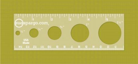 Sue Spargo 6" Circle Ruler