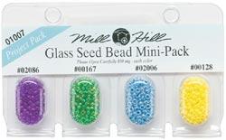Glass seed Beads -  Mill Hill Mini Pack
