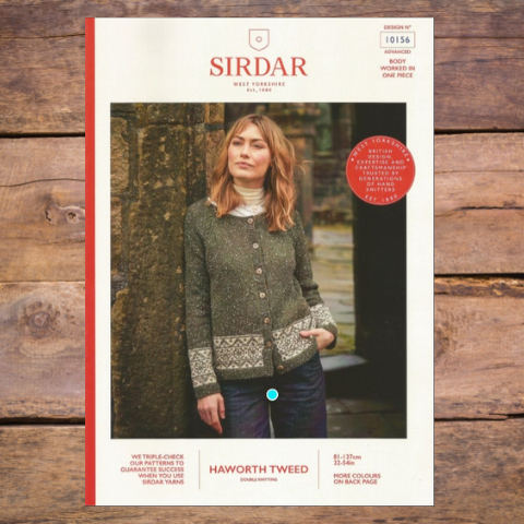 Sirdar 10156 - Yorkshire Fairisle Cardigan – The Handzon Shop