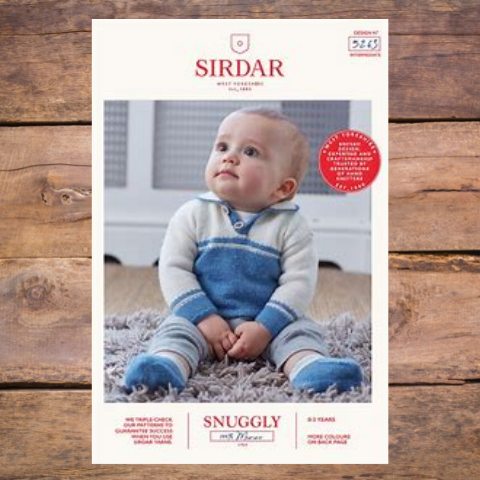 Sirdar 5263 - Baby Jumper and Booties