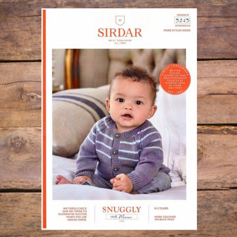 Sirdar 5265 - Cabled Raglan Cardigan and Sweater