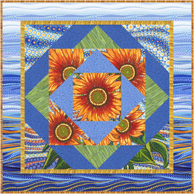 Sunflower Mosaic Quilt Pattern