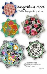 Anything Goes Table Topper pattern in 4 sizes