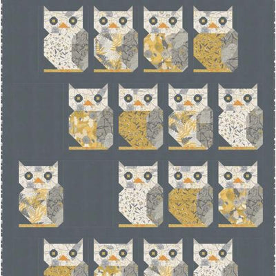 Owls See you  -  quilt pattern by Wendy Sheppard