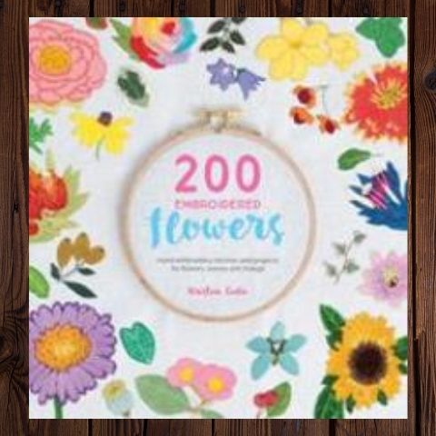 200 Embroidered Flowers by Kristen Gula